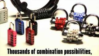 Master Lock 8220D Password Combination Cable Lock [upl. by Howlond119]