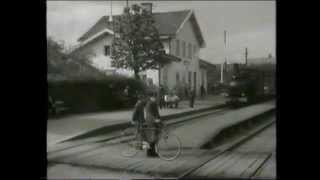 Med järnväg från Nässjö till Oskarshamn i mitten av 1940talet [upl. by Ellemrac172]