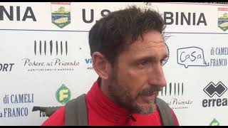 Gs Tv  mister Lorenzini intervistato dopo Atletico MaremmaMassa Valpiana 2 a 1 [upl. by Hayes]