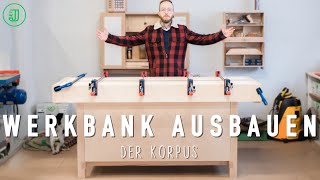 Der einfachste Weg einen HobelbankKorpus zu bauen  Werkbank selber bauen Teil 5  Jonas Winkler [upl. by Limoli]