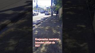 Perseguí a un enajenado mental Inundan ellos las calles de RD santodomingo conape [upl. by Rennane623]