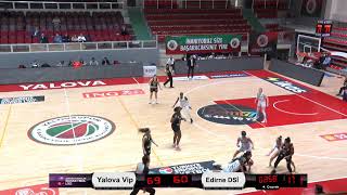 Yalova VİP  Edirne DSİ TKBL 9Hafta [upl. by Ainelec]