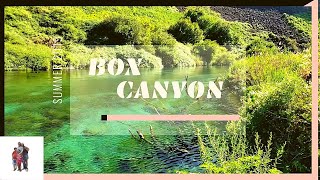 HIKING and EXPLORING the BEAUTY of BOX CANYON Idaho Summer 2019 Part 1 [upl. by Stanton]