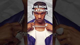 Rappers With The MOST Platinum Songs [upl. by Ingaborg]