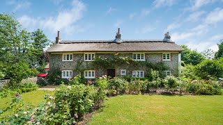 Flint Façade amp Thatched Roof Home  Modern Comfort amp Historic Charm  Fine amp Country Chichester [upl. by Pressey330]