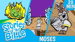 Moses and the Exodus  More of Moses Story  Stories of the Bible [upl. by Sivek]