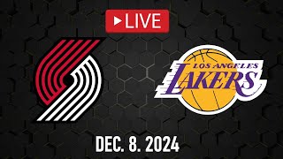 NBA LIVE LA Lakers vs Portland Trail Blazers December 8 2024  Blazers vs Lakers NBA LIVE 2K25 [upl. by Grory]