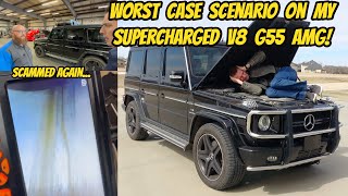 I got SCAMMED again on my Mercedes G55 AMG Oil consumption cause is worst case scenario [upl. by Matteo10]