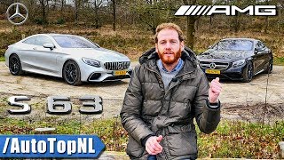 2018 Mercedes AMG S63 Coupe vs S63 AMG Coupe 2017 Review English Subtitles by AutoTopNL [upl. by Kallista]