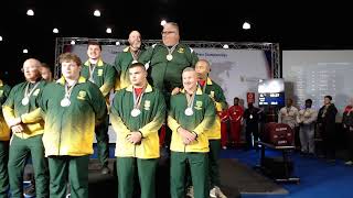 Commonwealth Classic Benchpress Men 93  120kg [upl. by Eelarak552]