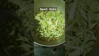 E V Cooking Spicy Cabbage Peas Recipe Band gobi  shorts [upl. by Farmelo27]