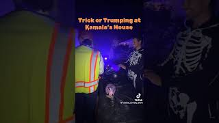 Trick or Trumping VOTE trump2024 kalama Harris [upl. by Ahsirpac277]