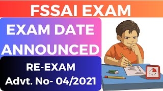 FSSAI Exam Date Announced  FSSAI Assistant Exam Preparation Strategy  FSSAI EXAM Date 2023 [upl. by Wester753]