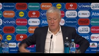 Didier Deschamps Post Match Press Conference Austria vs France 01 [upl. by Clarine]