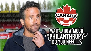 Can Ryan Reynolds SAVE Canadian soccer 🇨🇦  WONGERS MAILSACK 📫 [upl. by Aifoz]