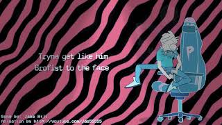 PEWDIEPIE RAP 2018 outro Jake Hill  lyrics video [upl. by Ecnedac]