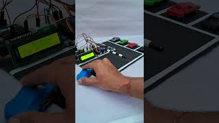 Arduino car parking system arduino diy arduinoide shorts [upl. by Mellar576]