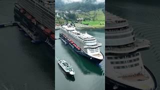 Mein Schiff 1 in Geiranger 💙🇳🇴 meinschiff tuicruises cruiseship [upl. by Eniksre290]