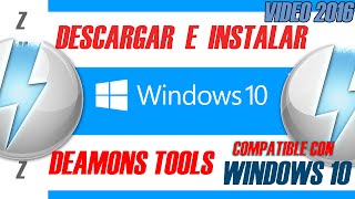 Descargar e Instalar Daemon Tools Lite en Español Full  MEGA  Windows10 Compatible [upl. by Ealasaid]