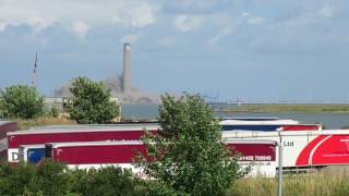 Kingsnorth Power station demolition July 27th [upl. by Adnah514]