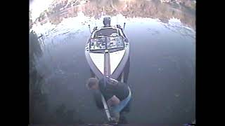 Loading Hydrodyne Boat with Truck Camper Camera June 14 2024 Wilmot Wisconsin Fox River [upl. by Eleanore]