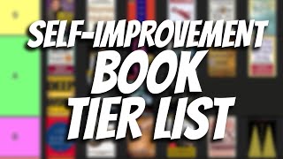 ULTIMATE SelfImprovement Book TIER LIST  35 Books Which Should You Read Next [upl. by Larsen]