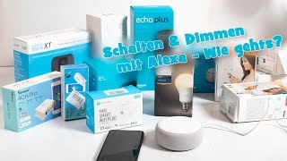 Alexa Smarthome Mit Alexa smarte Geräte schalten  Wie gehts [upl. by Dranel]