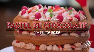 Pastel de Chocolate con Frutos Rojos [upl. by Amarillis]