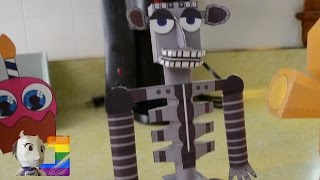 FnafCraft EndoPlush papercraft showcase [upl. by Etoile]