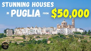 Historic PROPERTIES in PUGLIA for Sale from 50K House Hunting in Italy [upl. by Lais216]