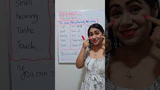 CLASE 200 THE FIVE SENSES👩‍🏫 easyenglishtv aprendeingles ✅✅ [upl. by Grimonia]