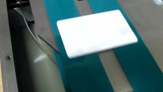 How to label Credit Cards with the JMV LAB500 Labelling Machine [upl. by Aizti]