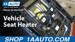 How To Install Seat Heater In Your Vehicle [upl. by Hiasi195]