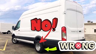 WRONG VAN FOR EXPEDITING  Best 3 vans for Expediting [upl. by Sumer]