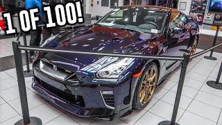 NEW CAR SHOPPING RAREST R35 GTR IN THE WORLD Midnight Purple TSpec [upl. by Weinreb608]