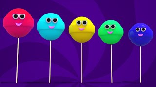 Lollipop Finger Family Poem  Nursery Rhyme Song For Kids And Children [upl. by Wira]