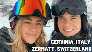 BEST SKIING AND APRES l CERVINIA ITALY amp ZERMATT SWITZERLAND [upl. by Oiceladni]