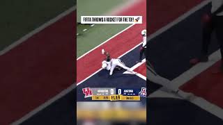 What a throw from Arizona QB Noah Fifita 🔥 collegefootball [upl. by Nanfa]