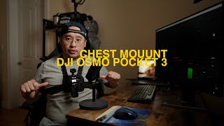 DJI Osmo Pocket 3  Chest Mount amp Test Footage [upl. by Hgielar]