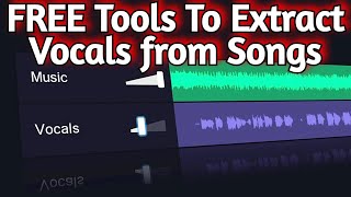 8 FREE Websites amp Vst Plugin to Extract VOCALS amp Separate INSTRUMENTS From a Song [upl. by Alemahs459]