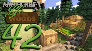 Minecraft Life In The Woods  EP42  Quiet Mountain Town [upl. by Gentry272]