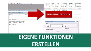 Benutzerdefinierte Funktionen in Excel erstellen I Excelpedia [upl. by Esyahc]