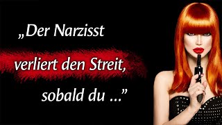 Streite SO mit Narzissten – und du gewinnst SICHER [upl. by Madonia]