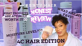 New Fenty Hair HONEST Review for 4c low porosity hair PT 1 [upl. by Nikolia910]