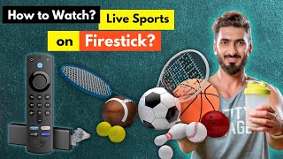 LIVE SPORTS streaming apps for firestick  How to Watch Live Sports on Firestick [upl. by Novyart]