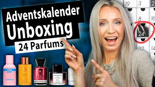 BLIND UNBOXING Nischen Parfum Adventskalender 2024 110 Ranking [upl. by Adias]