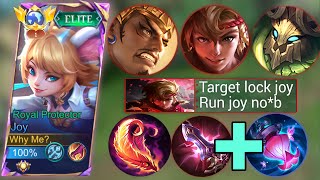 HOW TO PLAY JOY AGAINST FULL “CROWD CONTROL” HEROES  BEST BUILD JOY 2024  MLBB [upl. by Tol]