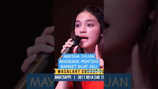 MAYSHA JHUAN AKADEMIK PENTING BANGET BUAT AKU  superyouth [upl. by Gnas]