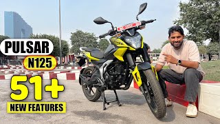 New Bajaj Pulsar N125 Launch With 50 Features N125 Price amp Mileage quotBest 125cc Bike In 20242025quot [upl. by Tnomed]