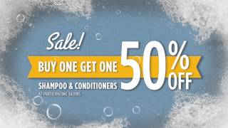 BOGO shampoo and conditioners at First Choice Haircutters [upl. by Buyse354]